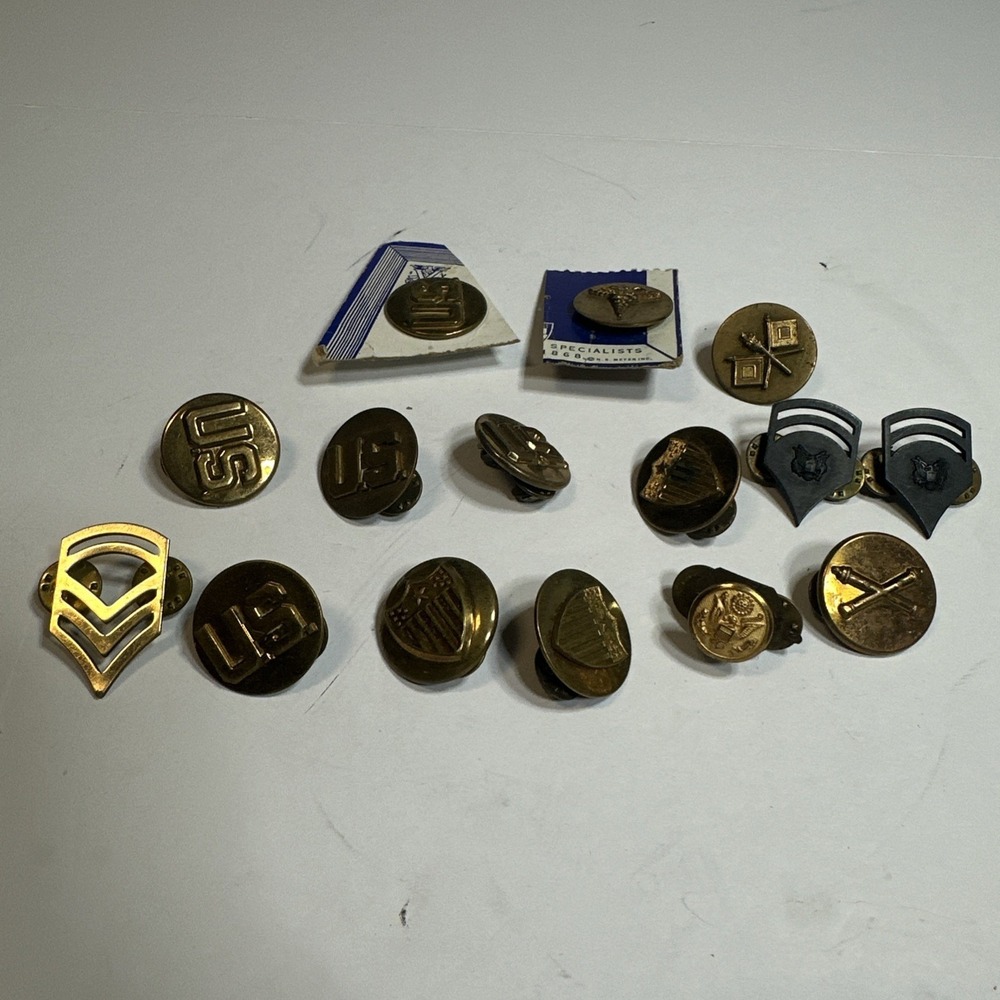 Lot Of 15 USA Military Themed Pins Military USA